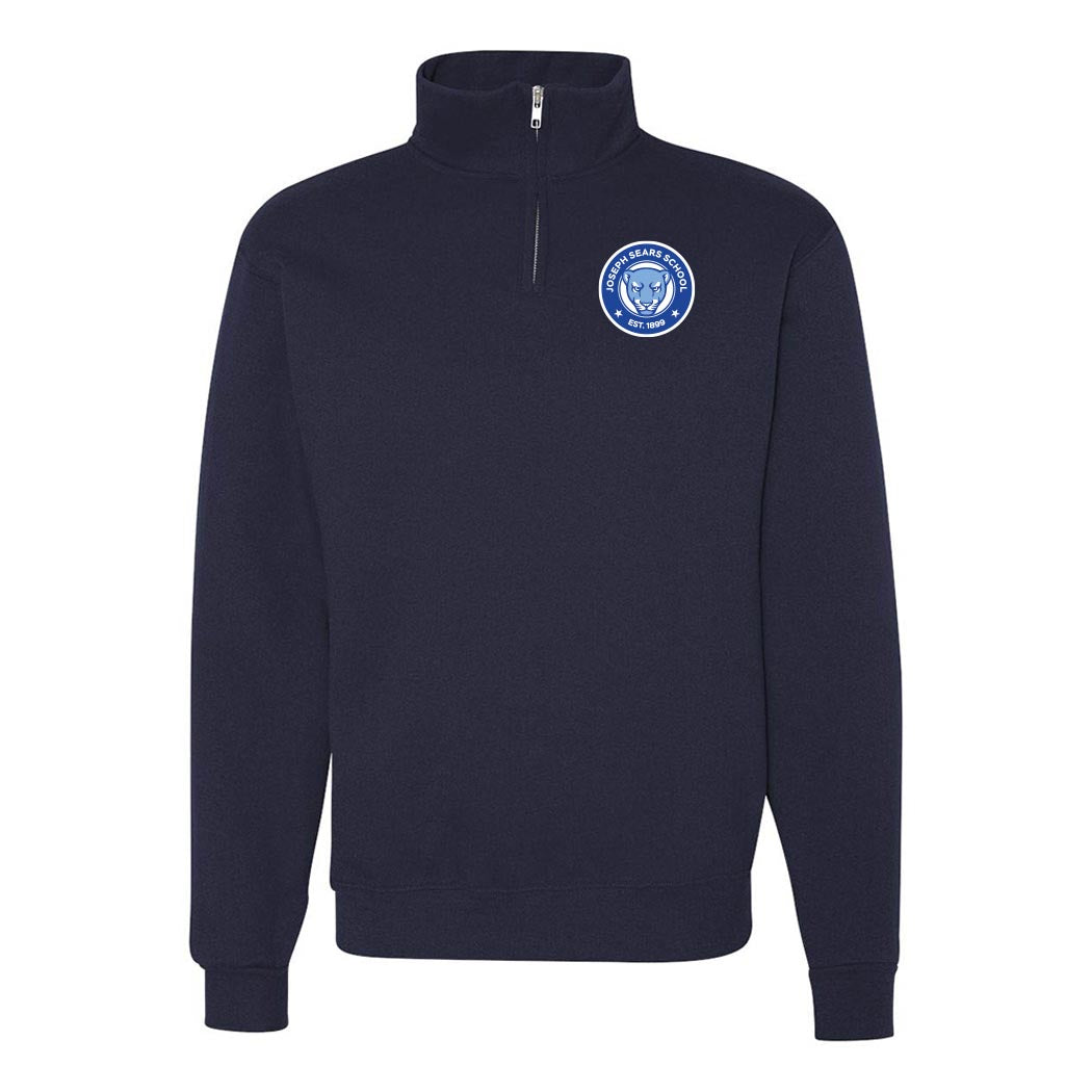 Panthers Badge ~ Quarter-Zip Sweatshirt ~ Joseph Sears School