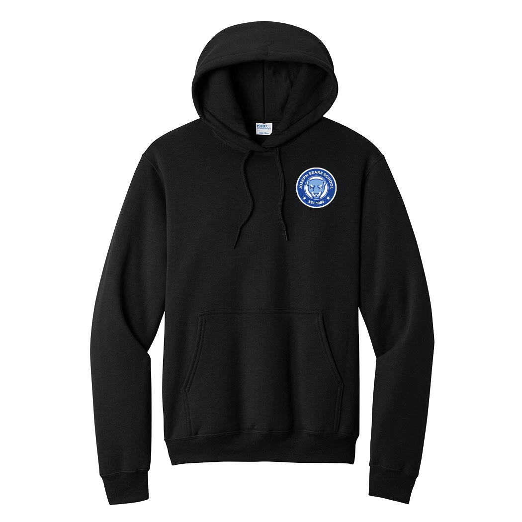 Panthers Badge ~ Hoodie ~ Joseph Sears School