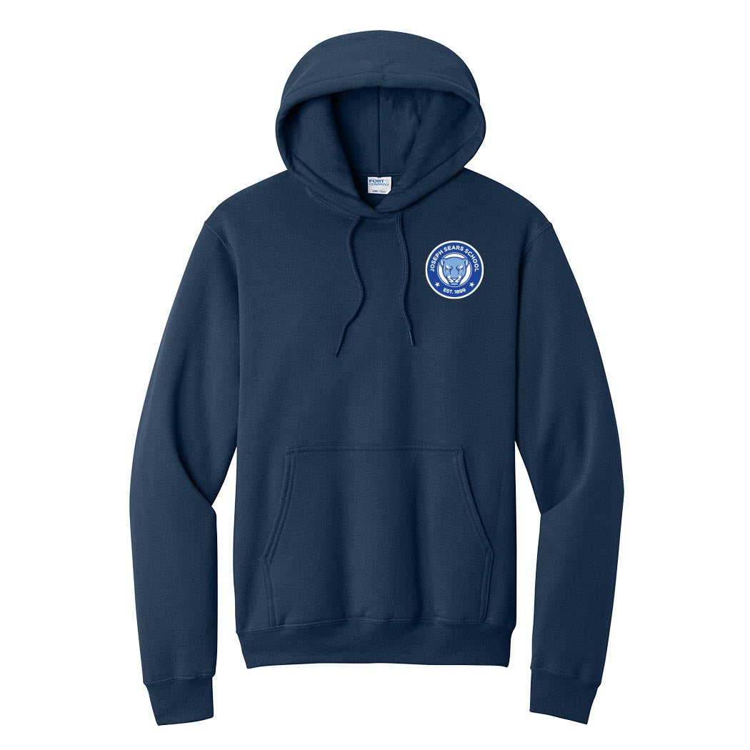 Panthers Badge ~ Hoodie ~ Joseph Sears School