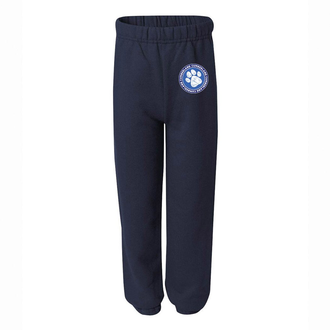 Paw Badge ~ Sweatpants ~ Cumberland Elementary School