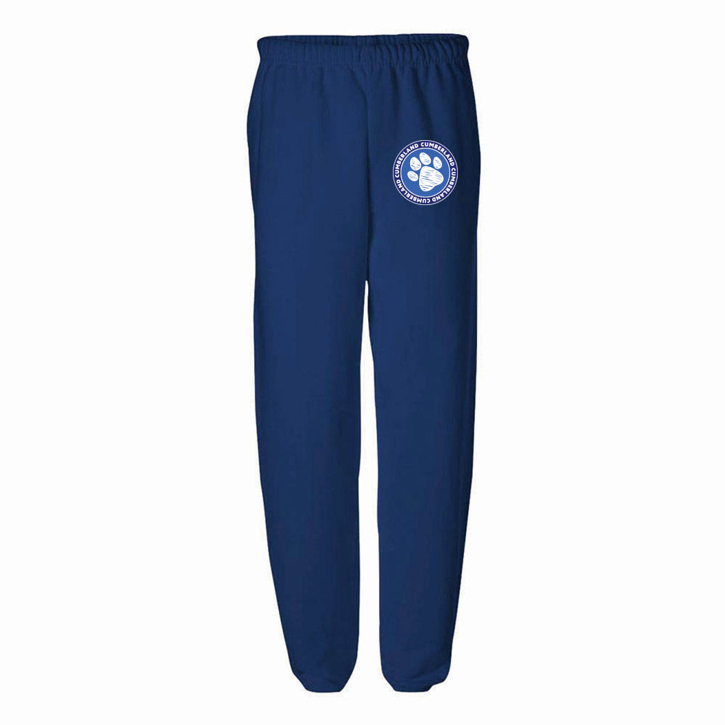 Paw Badge ~ Sweatpants ~ Cumberland Elementary School