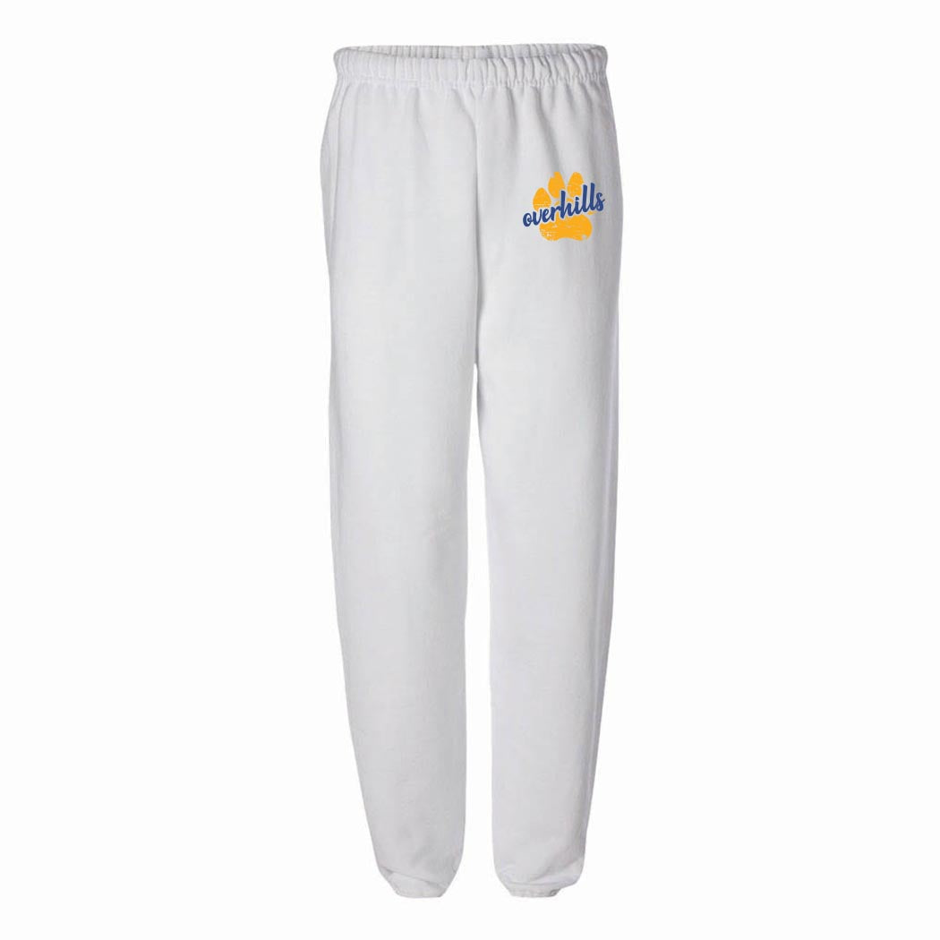 Paw Script Overhills ~ Sweatpants ~ Overhills Elementary School