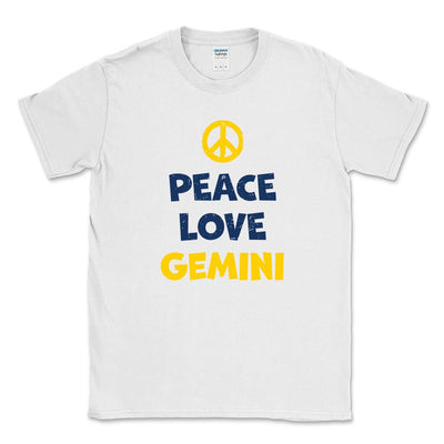 Peace Love ~ Cotton T-Shirt ~ Gemini Middle School
