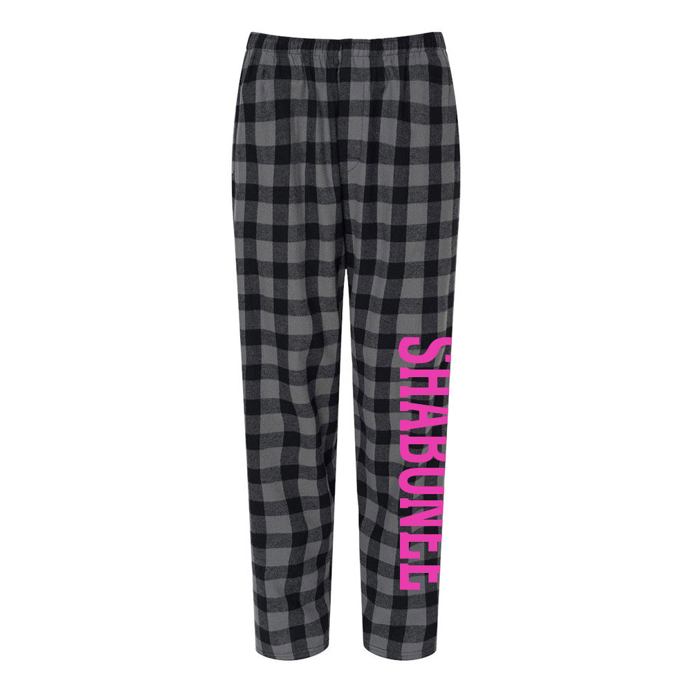 FLANNEL PANTS ~ SHABONEE ELEMENTARY SCHOOL ~ juniors & adult ~ classic fit