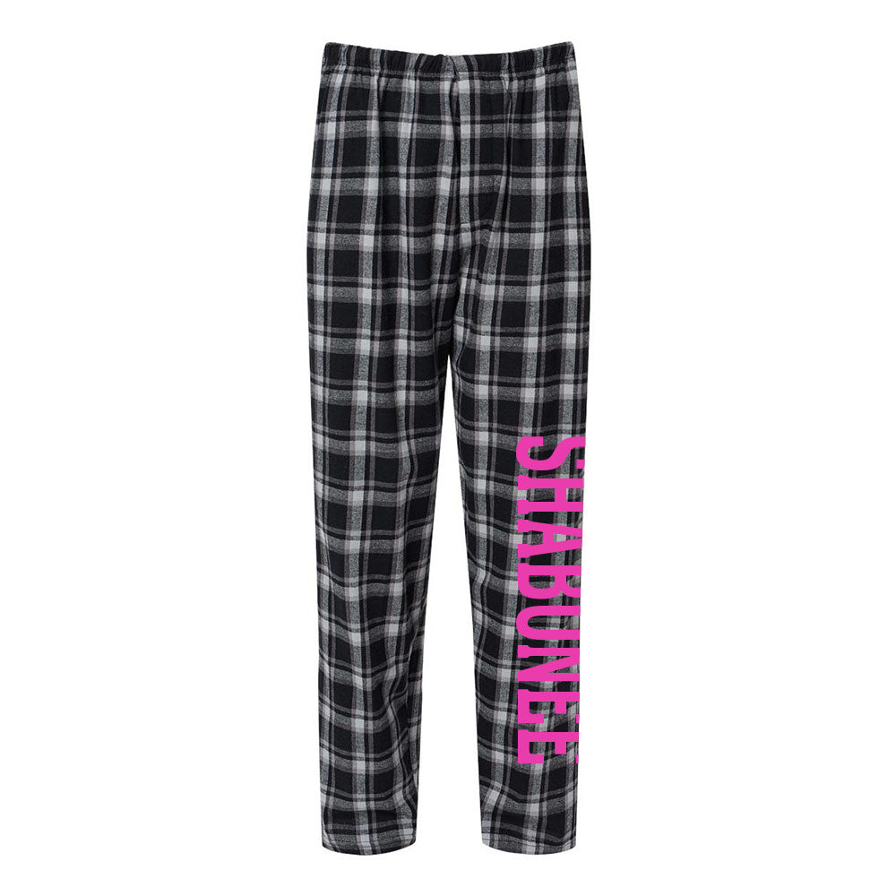 FLANNEL PANTS ~ SHABONEE ELEMENTARY SCHOOL ~ adult ~ classic fit