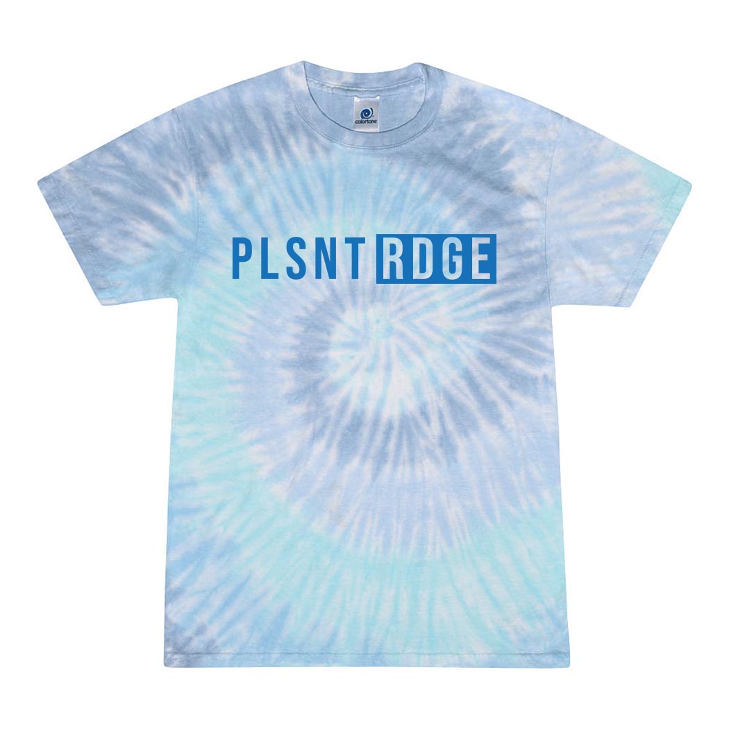PLSNT RDGE ~ Tie Dye T-Shirt ~ Pleasant Ridge Elementary School