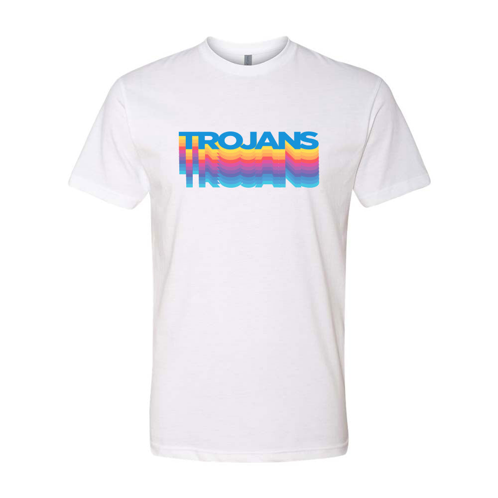 Prismatic Trojans ~ CVC T-Shirt ~ Northbrook Junior High