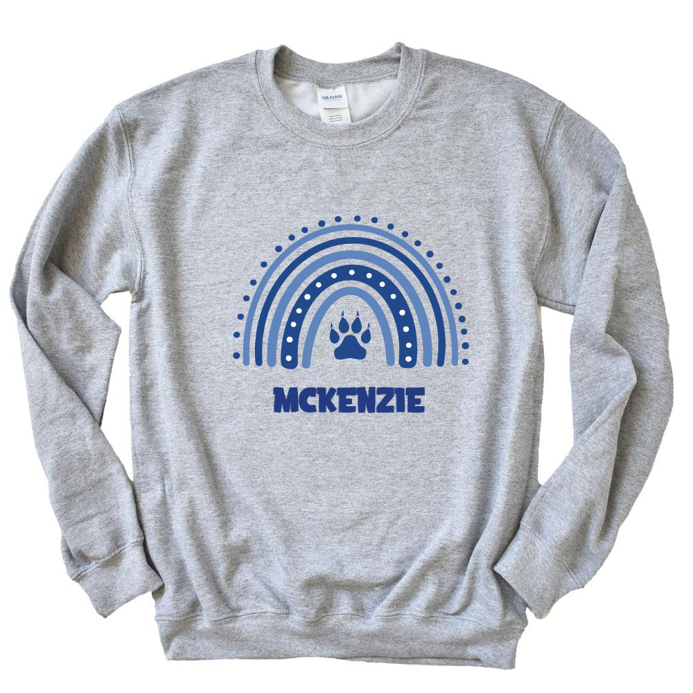 Rainbow Sweatshirt ~ McKenzie Elementary