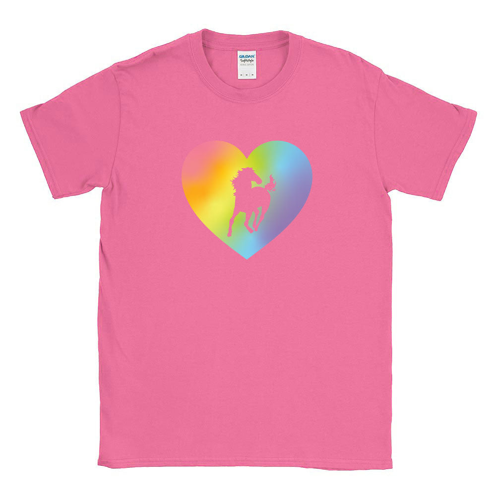 Mustang Love ~ Cotton T-Shirt ~ Romona Elementary School