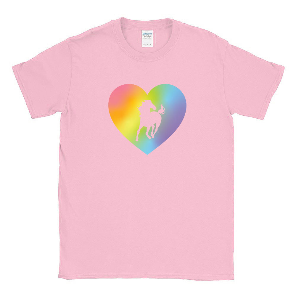 Mustang Love ~ Cotton T-Shirt ~ Romona Elementary School