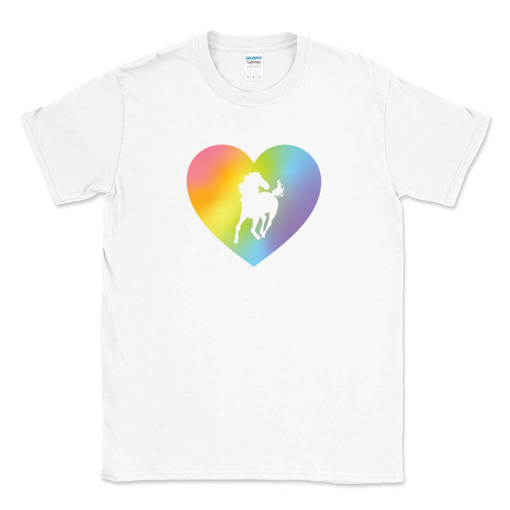 Mustang Love ~ Cotton T-Shirt ~ Romona Elementary School