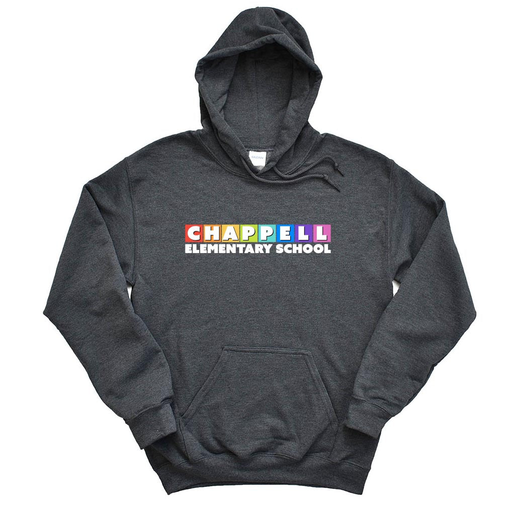 Rainbow Row ~ Hoodie ~ Chappell Elementary School