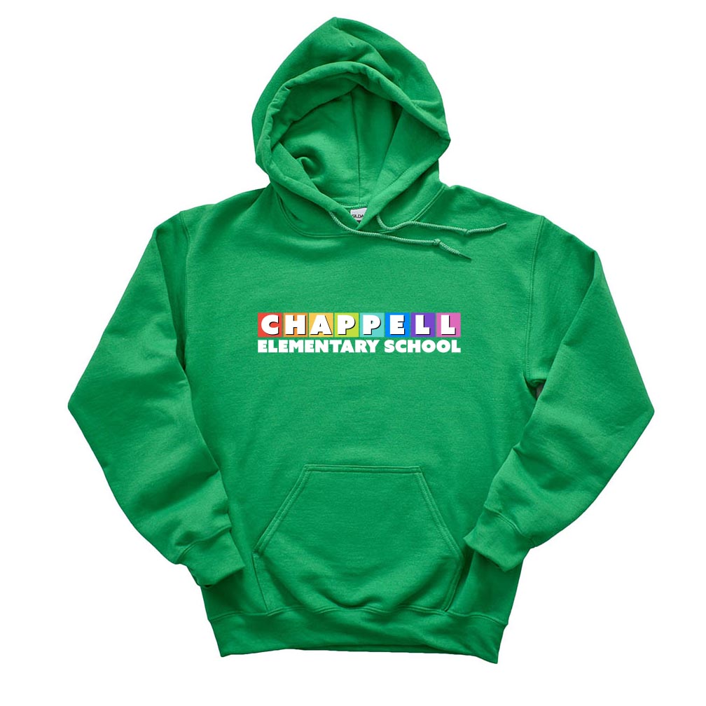 Rainbow Row ~ Hoodie ~ Chappell Elementary School