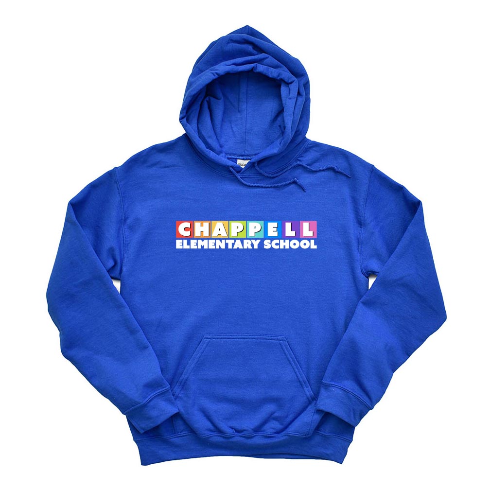Rainbow Row ~ Hoodie ~ Chappell Elementary School