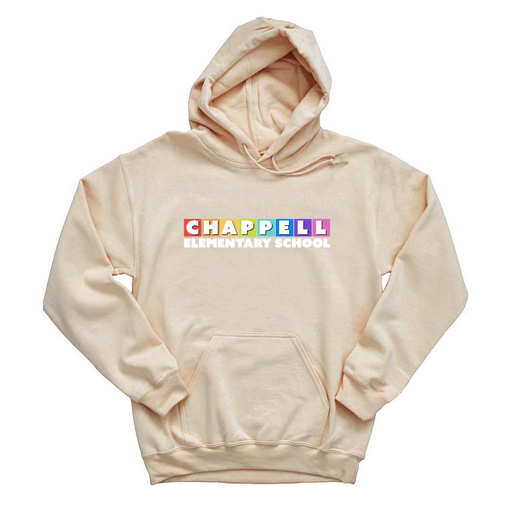 Rainbow Row ~ Hoodie ~ Chappell Elementary School