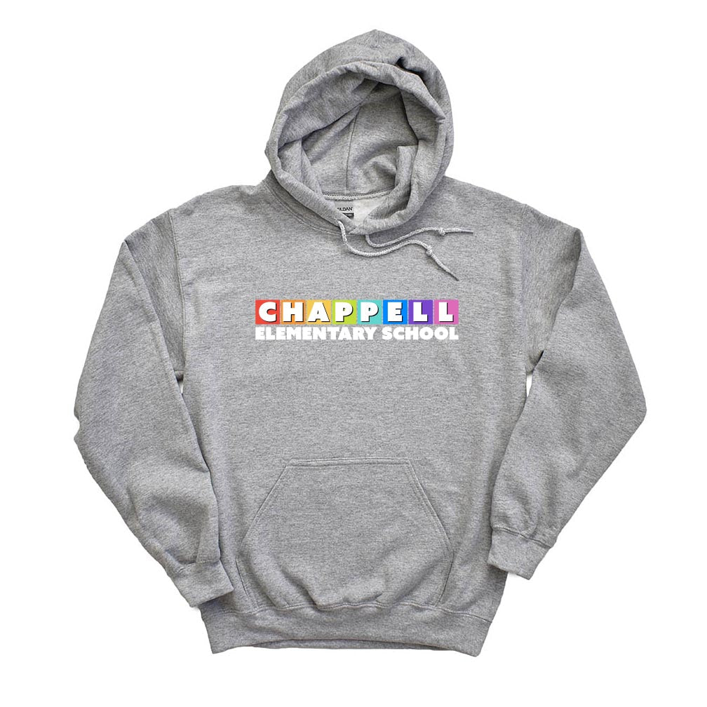 Rainbow Row ~ Hoodie ~ Chappell Elementary School