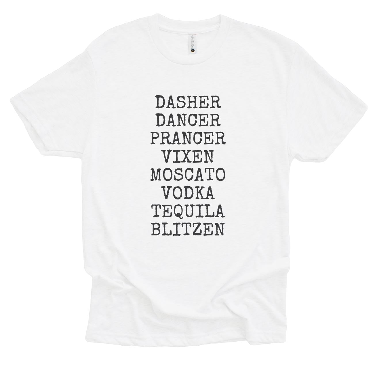 Boozy Reindeer ~ Triblend T-Shirt ~ humanKIND