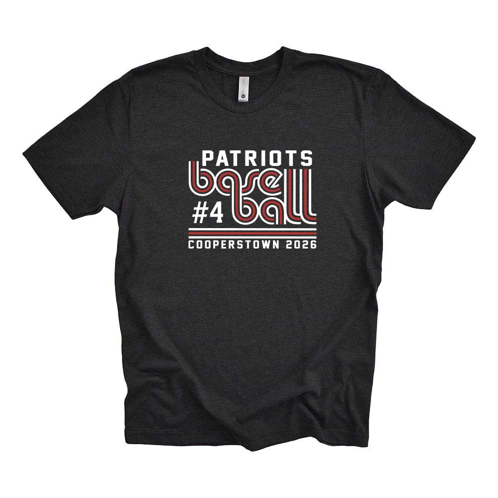 12U Red Retro Cooperstown 2026 ~ Triblend T-Shirt ~ Glenview Patriots