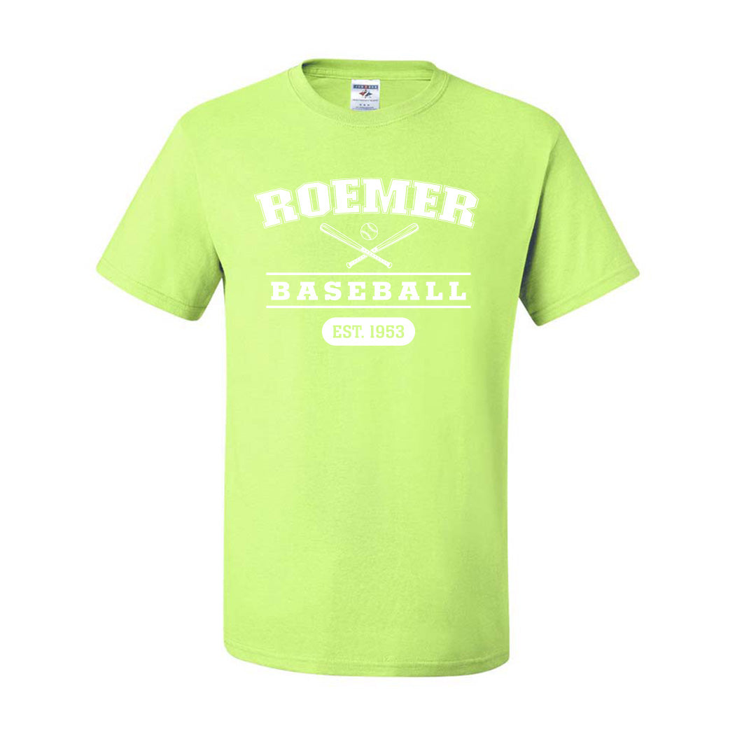 Roemer ~ 50/50 T-Shirt ~ Wilmette Baseball Association