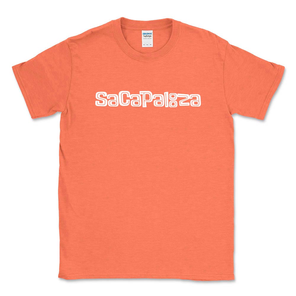 SACAPALOOZA TEE ~ CLUB WILMETTE ~ unisex & women's ~ classic & slim fit < NEW COLORS AVAILABLE