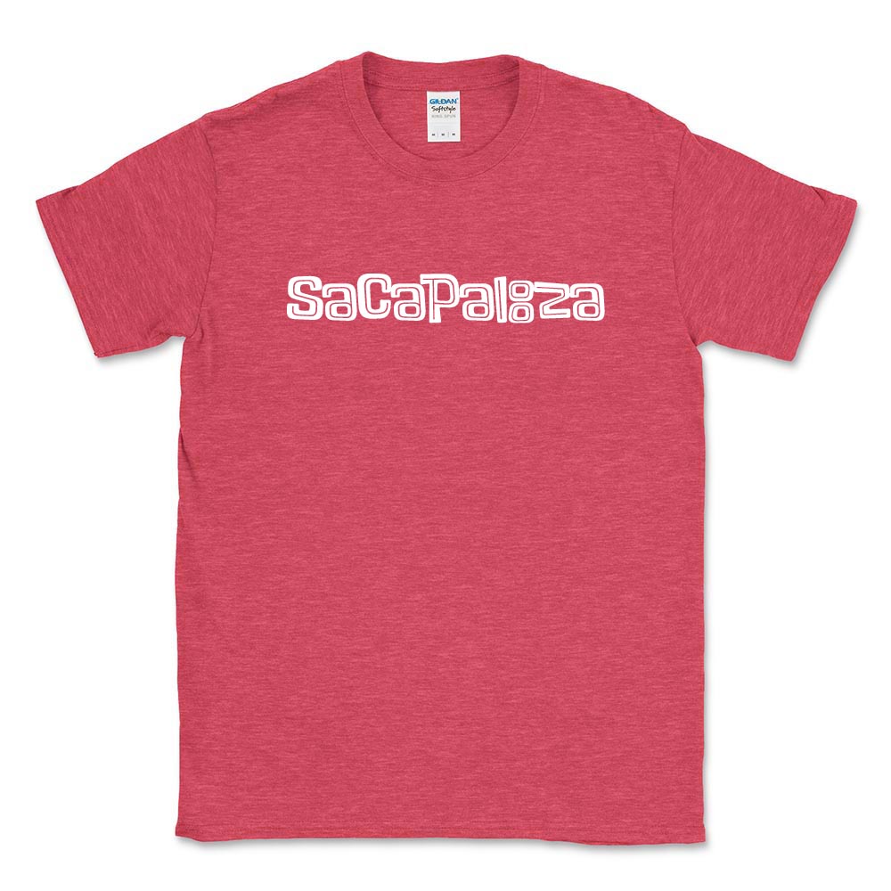 SACAPALOOZA TEE ~ CLUB WILMETTE ~ unisex & women's ~ classic & slim fit < NEW COLORS AVAILABLE