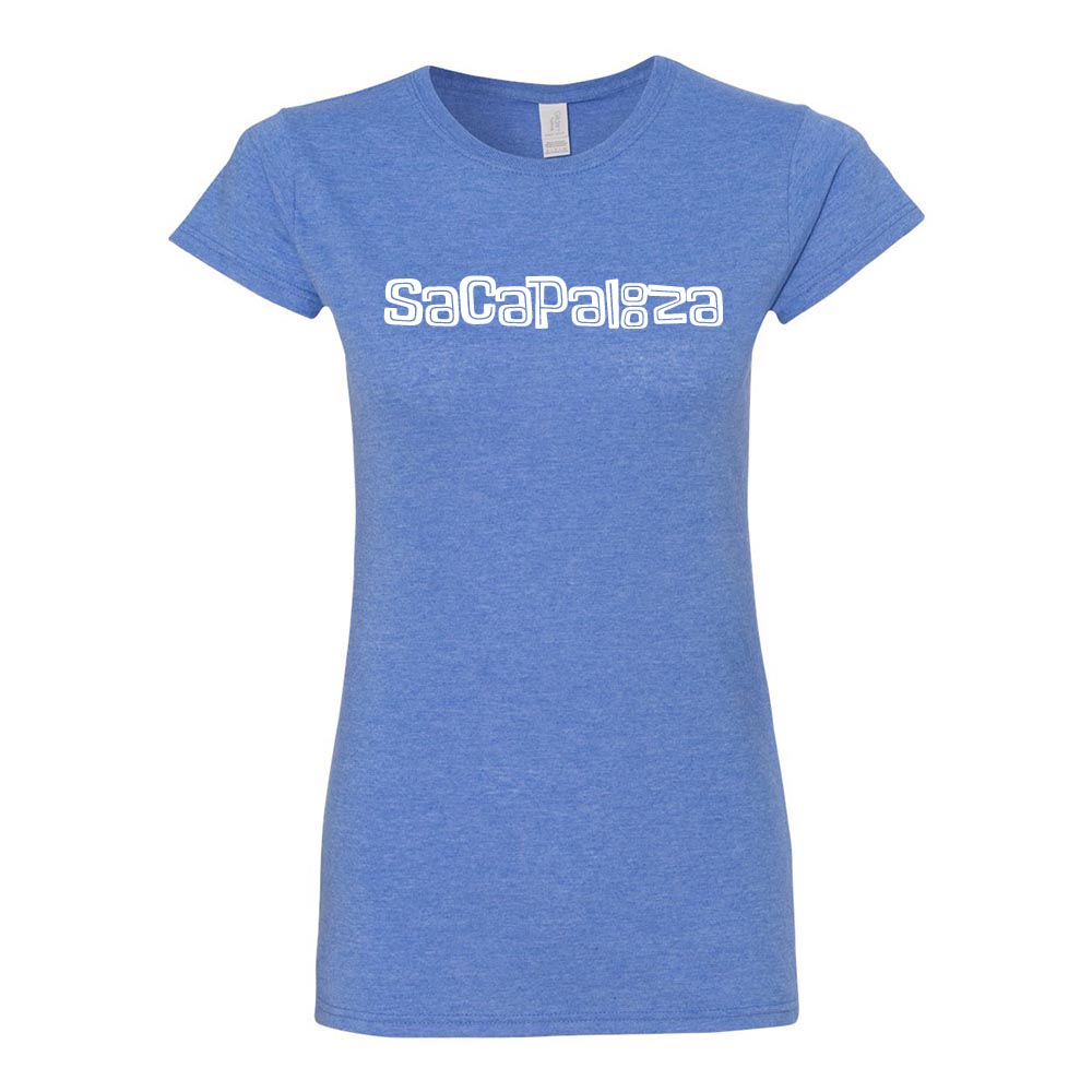 SACAPALOOZA TEE ~ CLUB WILMETTE ~ unisex & women's ~ classic & slim fit < NEW COLORS AVAILABLE