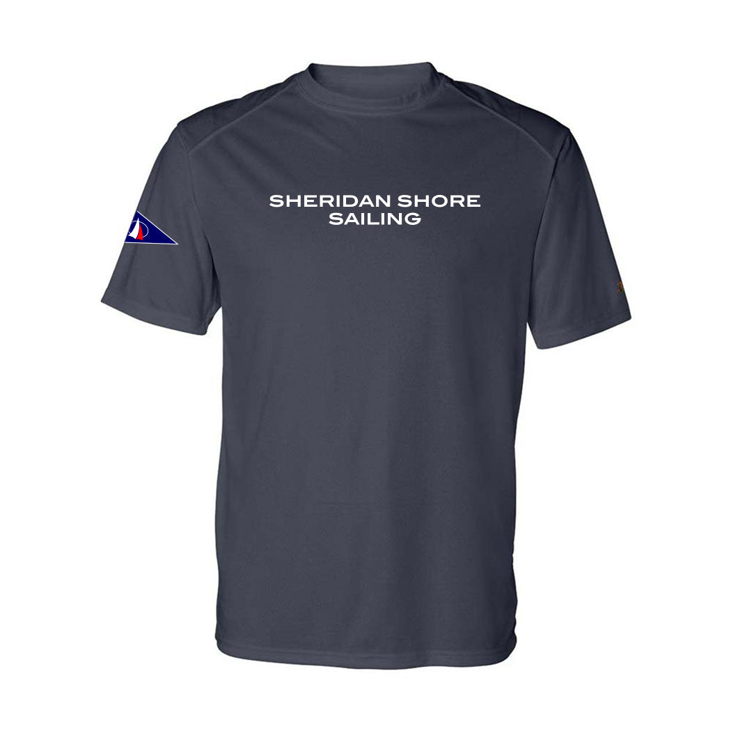 Performance T-Shirt ~ Sheridan Shore Sailing-navy
