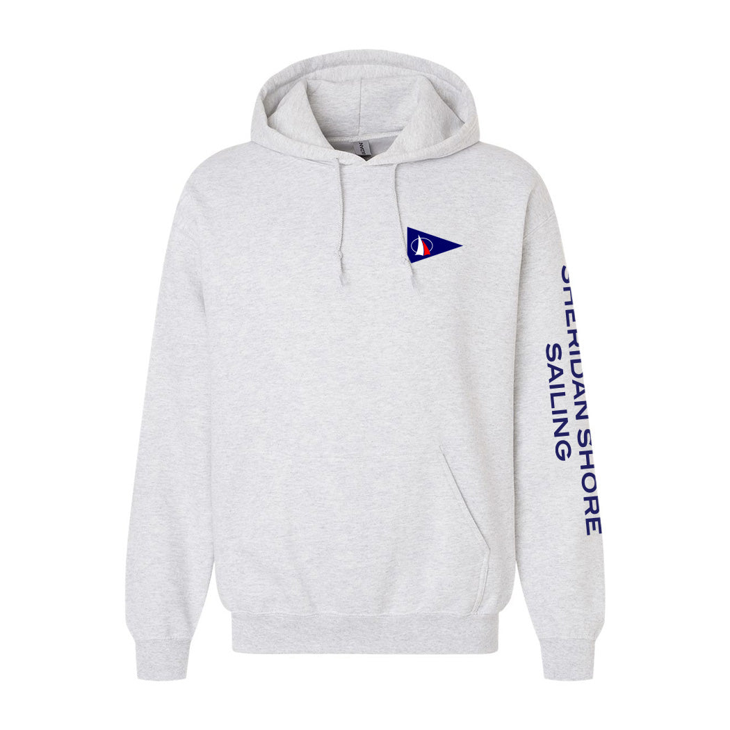Hoodie ~ Sheridan Shore Sailing-ash