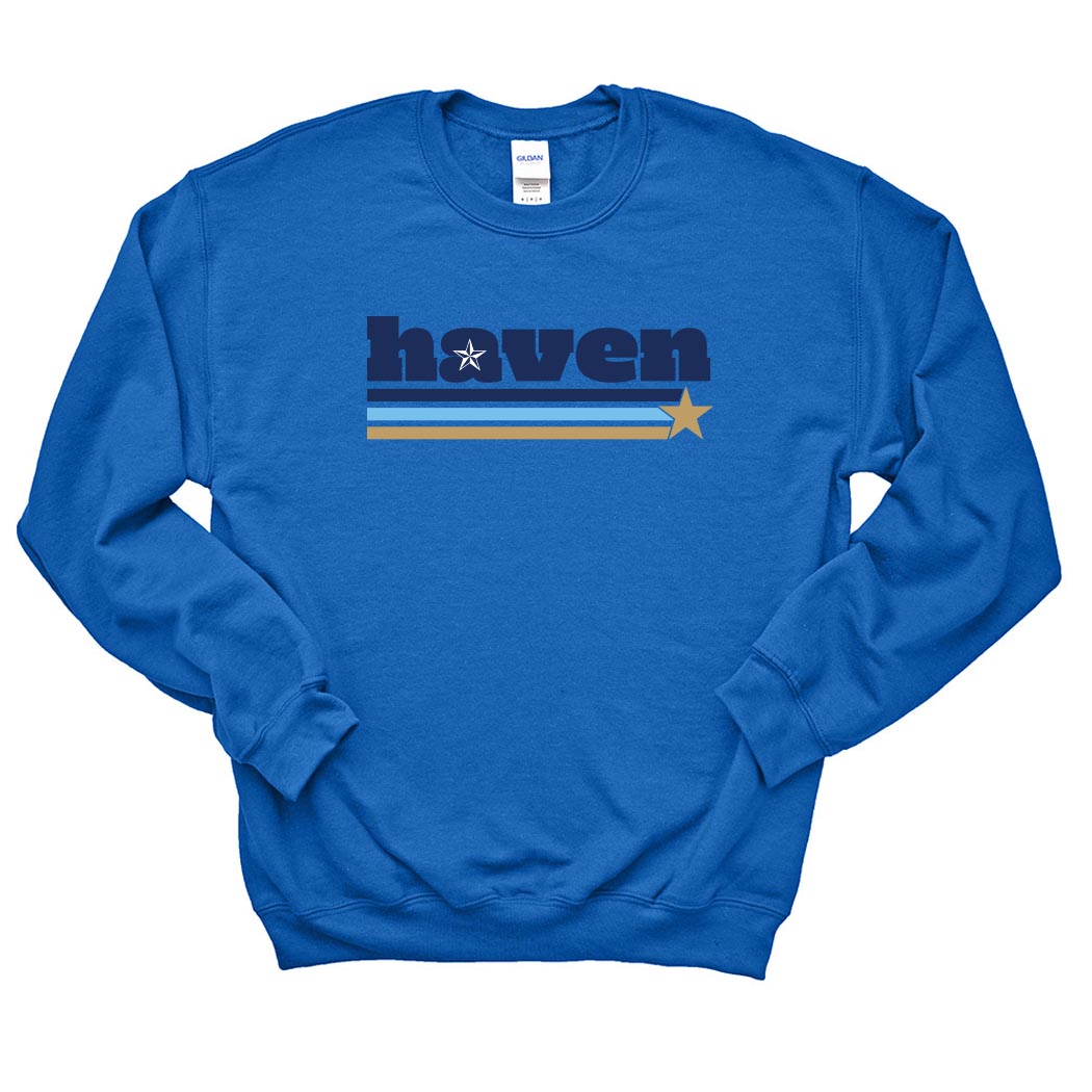 Shooting Star ~ Crewneck Sweatshirt ~ Haven Middle School