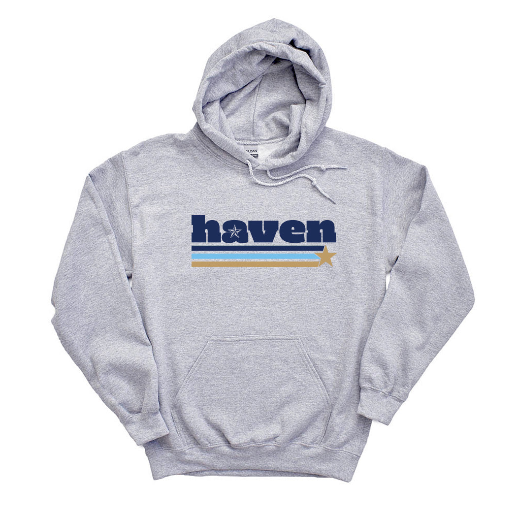 Shooting Star ~ Hoodie ~ Haven Middle School-sport grey
