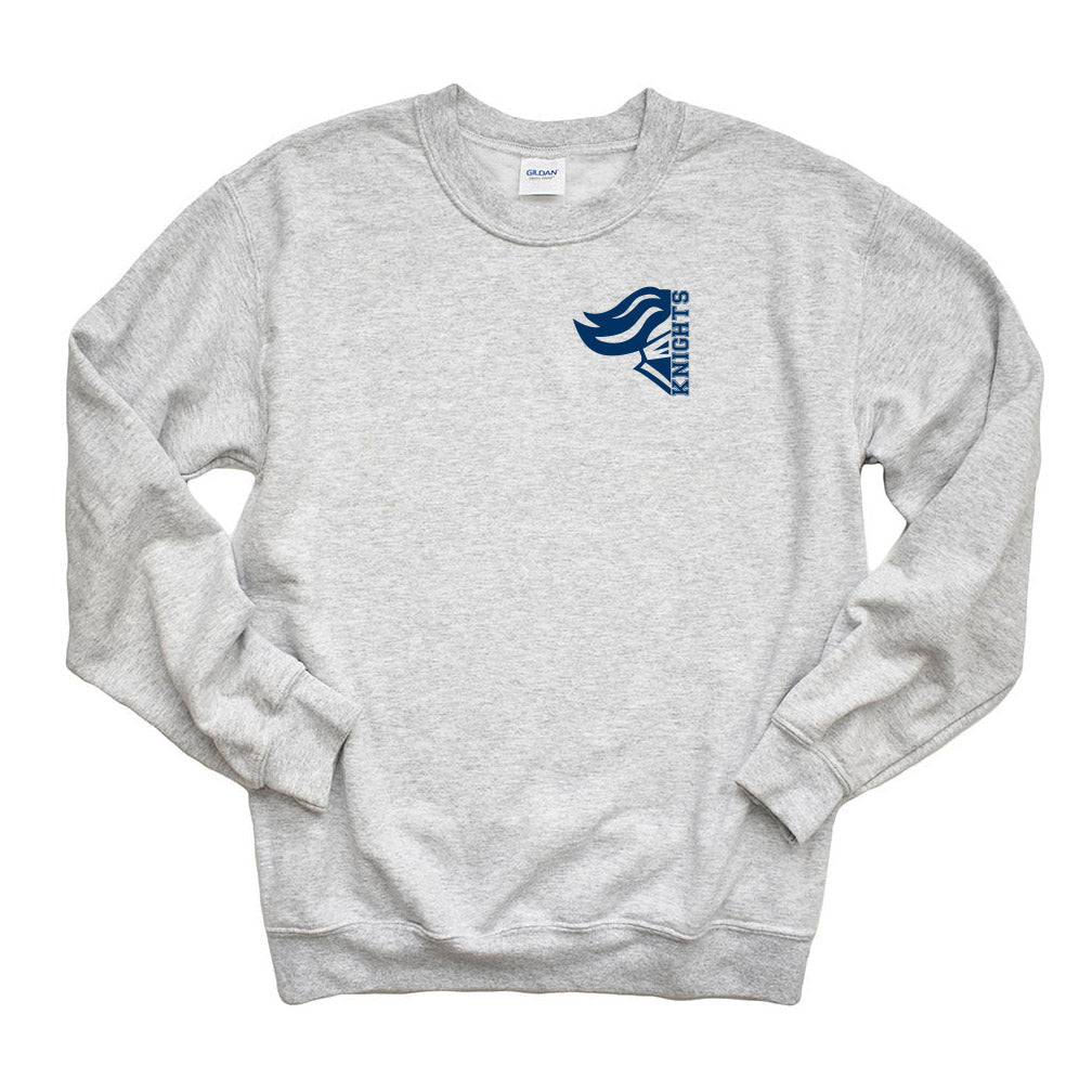 Side Knights ~ Crewneck Sweatshirt ~ Chappell Elementary School