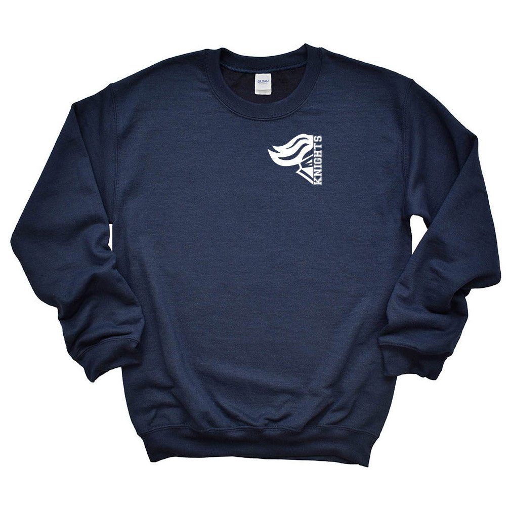 Side Knights ~ Crewneck Sweatshirt ~ Chappell Elementary School