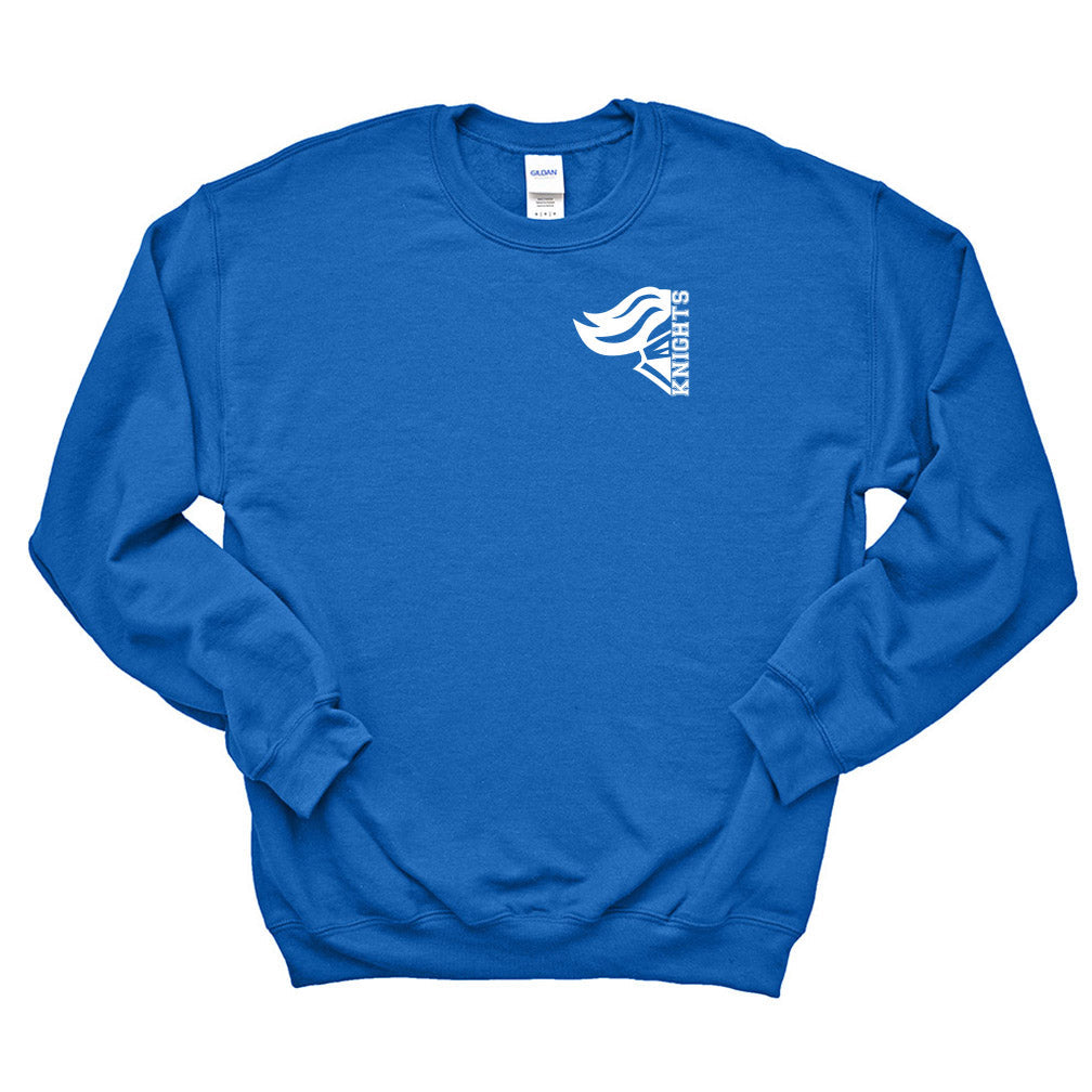 Side Knights ~ Crewneck Sweatshirt ~ Chappell Elementary School