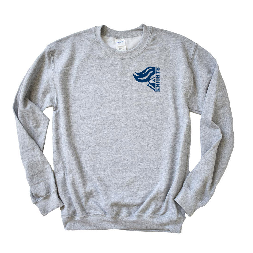 Side Knights ~ Crewneck Sweatshirt ~ Chappell Elementary School
