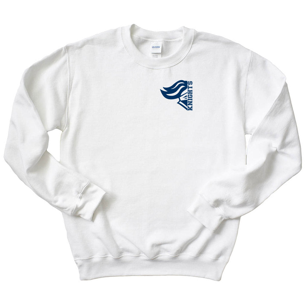 Side Knights ~ Crewneck Sweatshirt ~ Chappell Elementary School