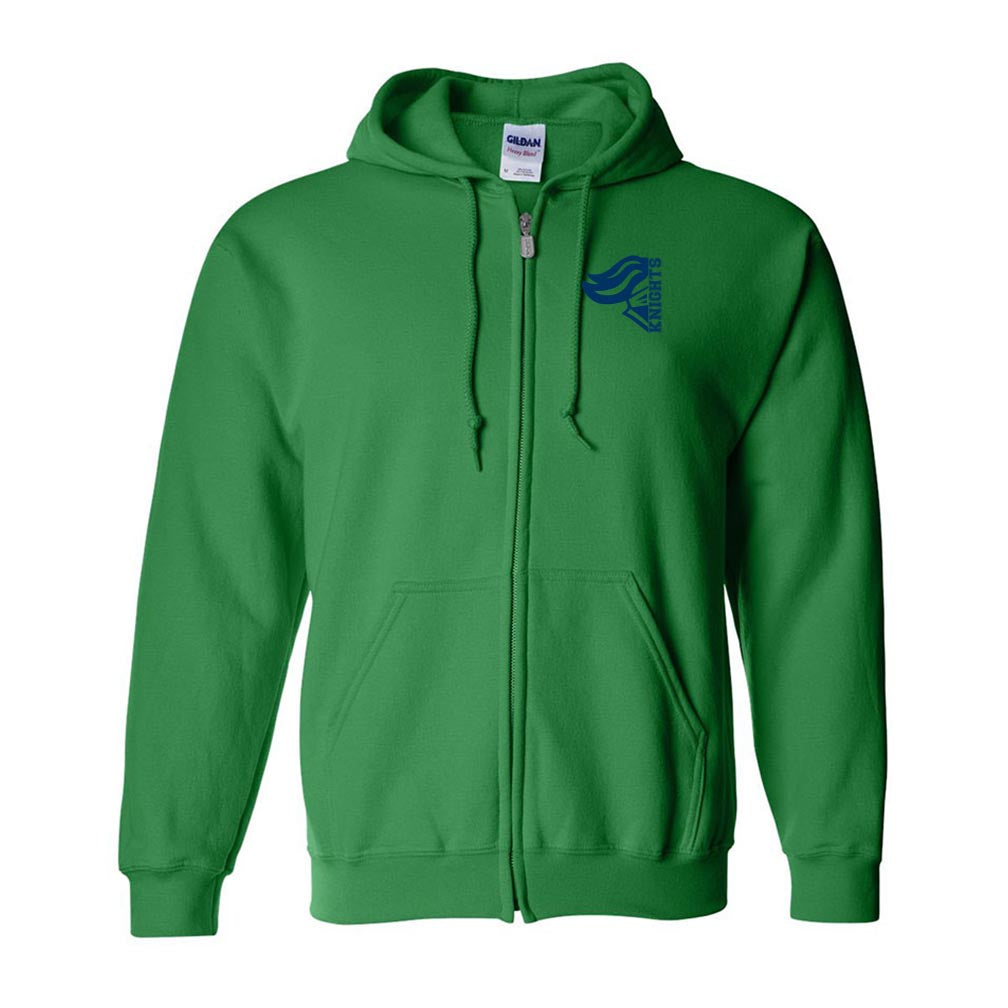 Side Knights ~ Zip Hoodie ~ Chappell Elementary School