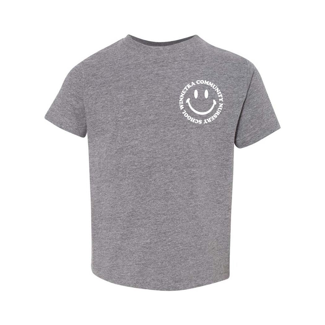 Smiley ~ Toddler Jersey T-Shirt ~ Winnetka Community Nursery School