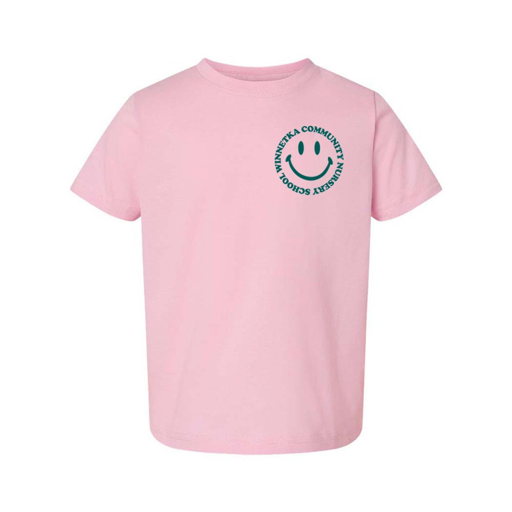 Smiley ~ Toddler Jersey T-Shirt ~ Winnetka Community Nursery School
