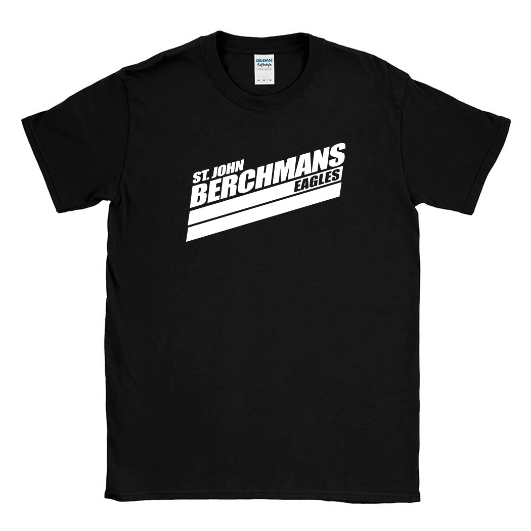 Speed Stripes Berchman Eagles ~ Cotton T-Shirt ~ St. John Berchmans