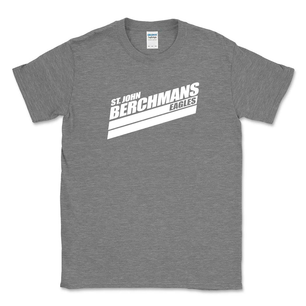 Speed Stripes Berchman Eagles ~ Cotton T-Shirt ~ St. John Berchmans