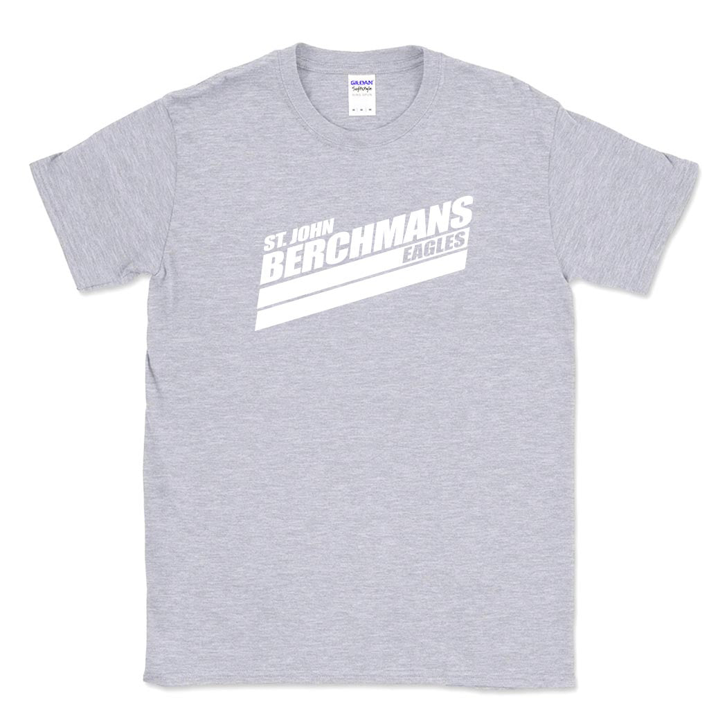 Speed Stripes Berchman Eagles ~ Cotton T-Shirt ~ St. John Berchmans