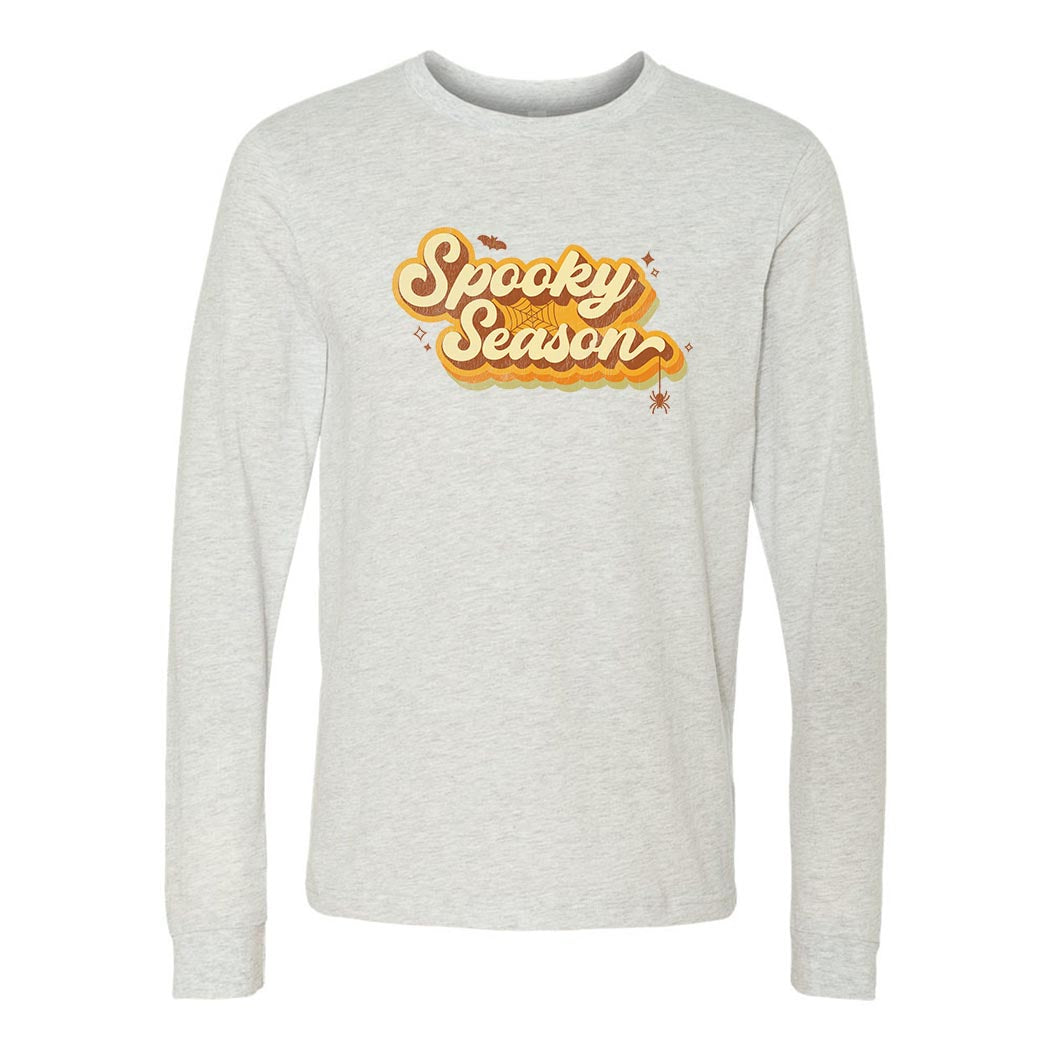 Spooky Season ~ Jersey Long Sleeve T-Shirt ~ Breiter Creations-ash