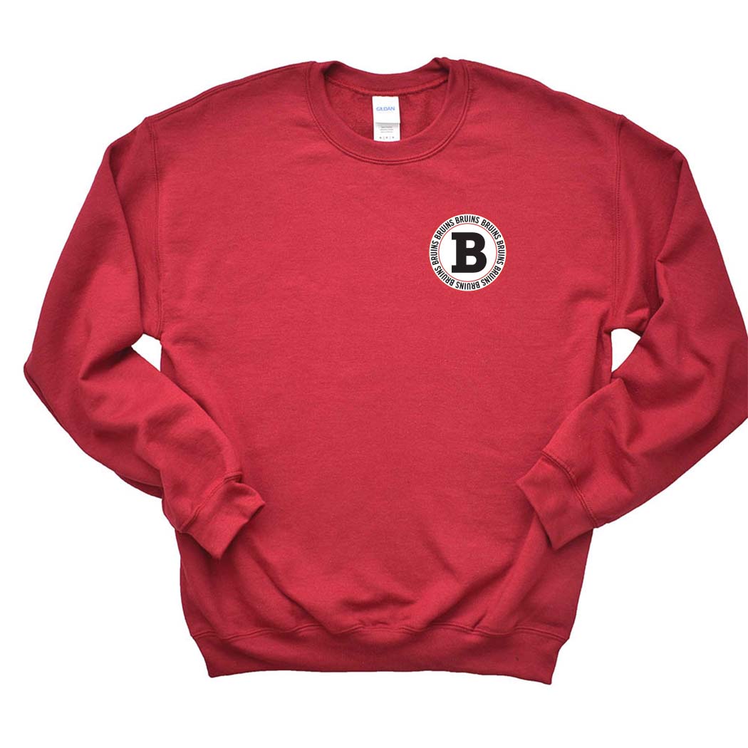 B Badge ~ Crewneck Sweatshirt ~ St. Robert Bellarmine Academy