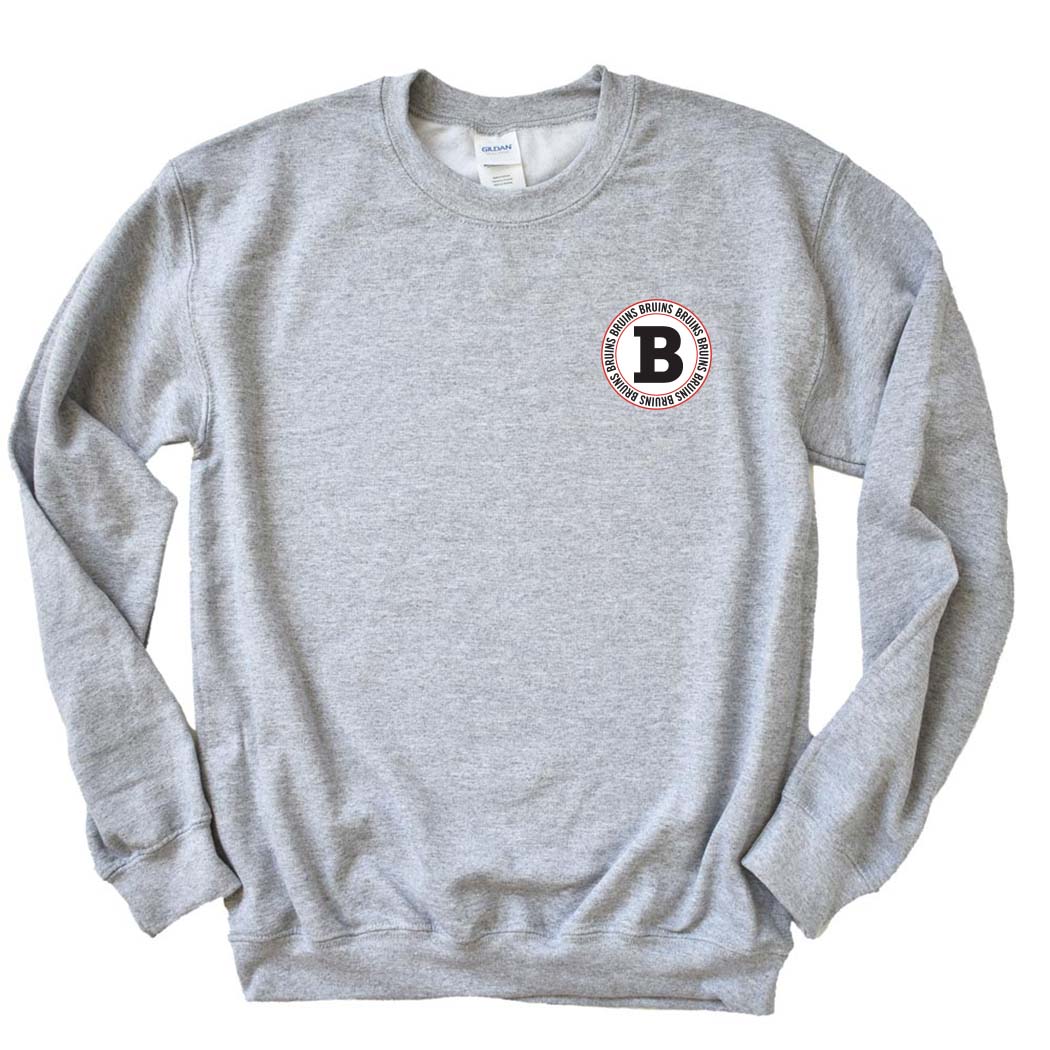 B Badge ~ Crewneck Sweatshirt ~ St. Robert Bellarmine Academy