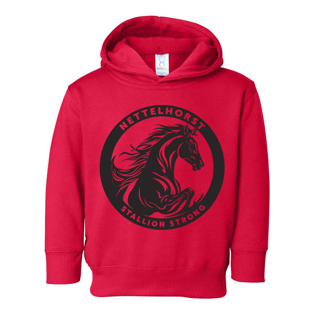 Stallion Strong ~ Hoodie ~ Nettelhorst School