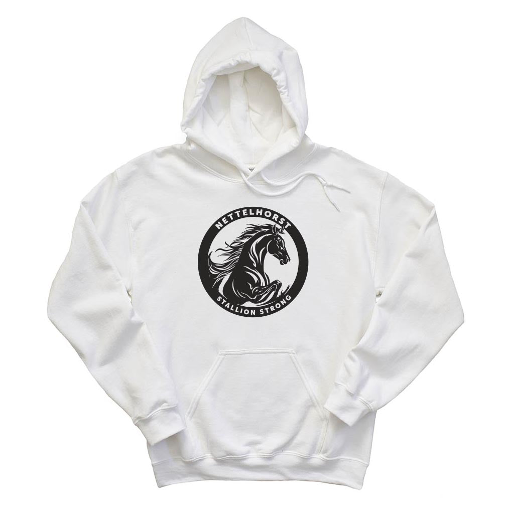 STALLION STRONG HOODIE ~ NETTELHORST SCHOOL ~ toddler, youth & adult ~ classic unisex fit