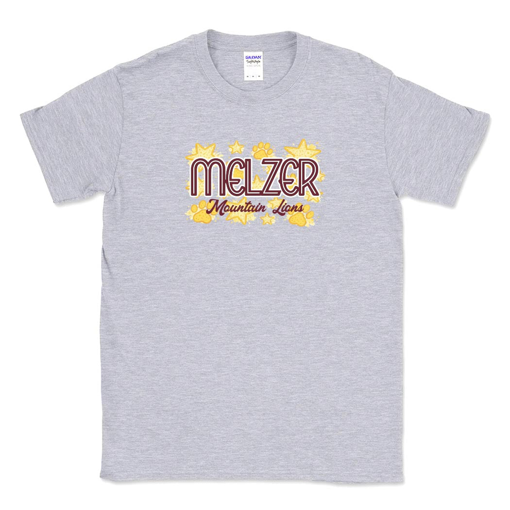 Stars ~ Cotton T-Shirt ~ Melzer Elementary School