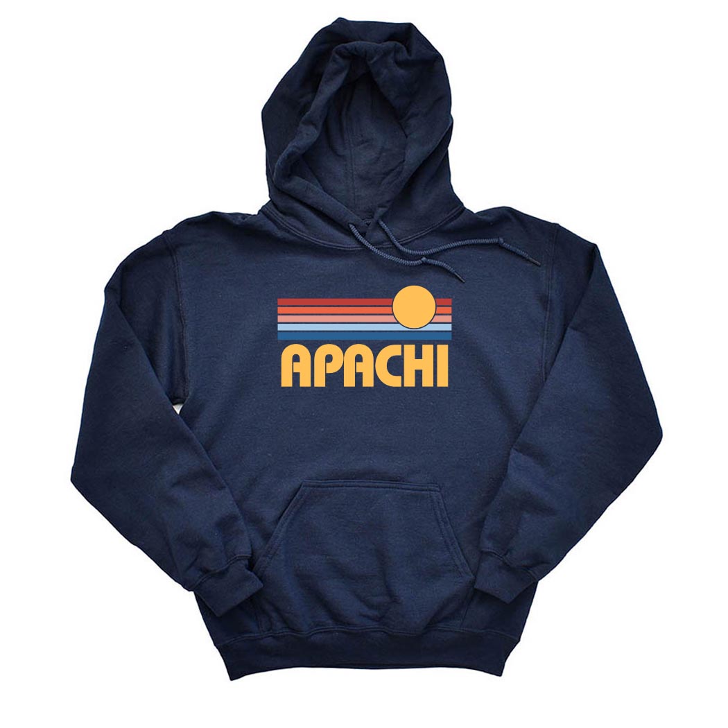 Sunset Stripes ~ Hoodie ~ Apachi Day Camp