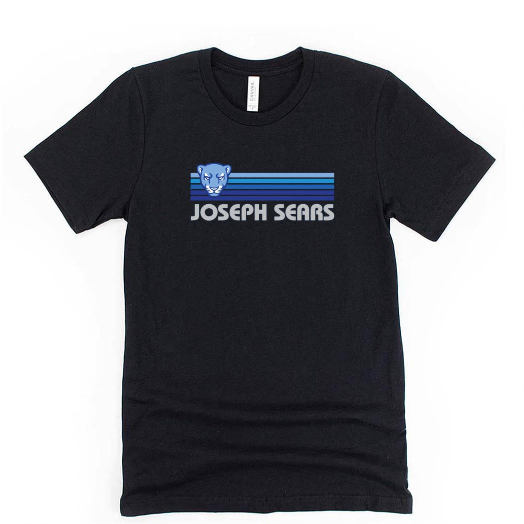 Sunset Stripes ~ Jersey T-Shirt ~ Joseph Sears School