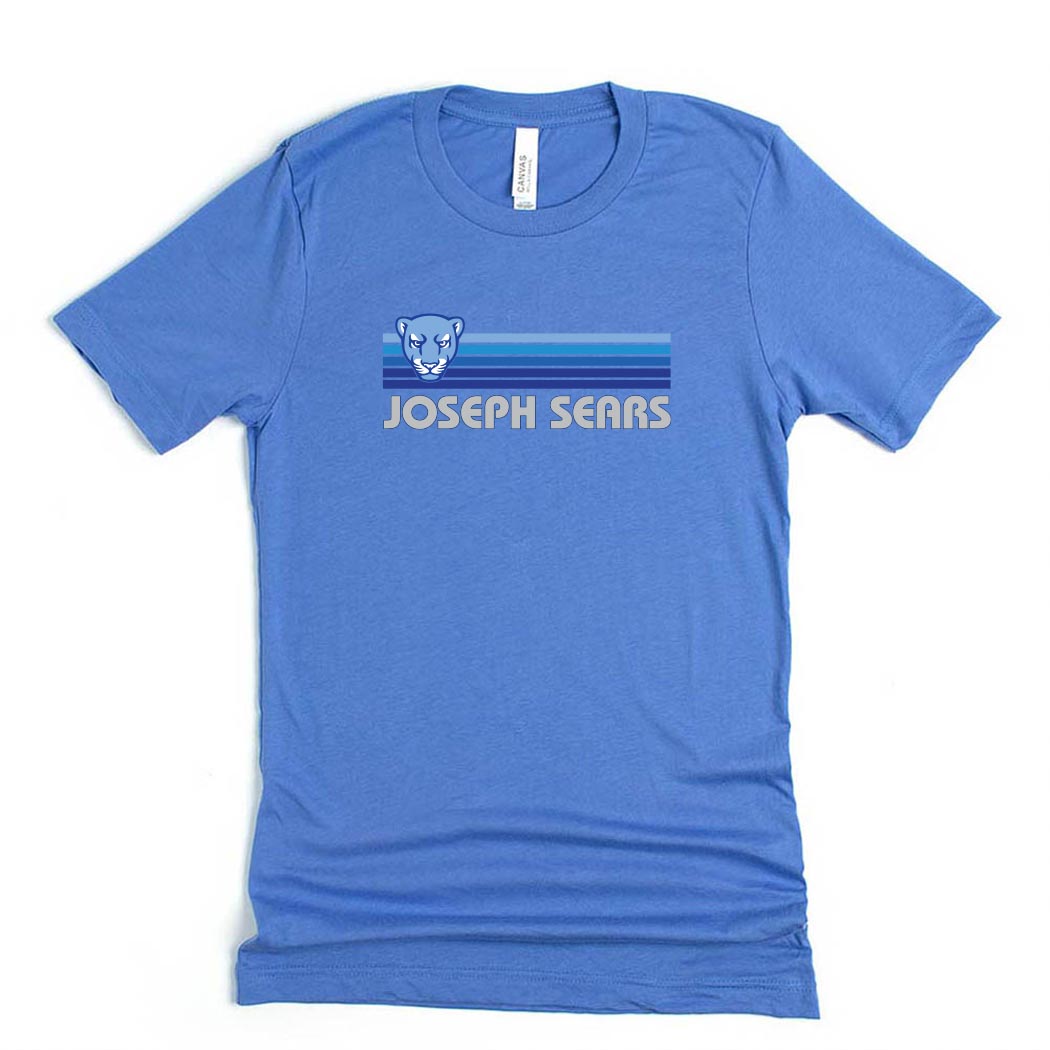 Sunset Stripes ~ Jersey T-Shirt ~ Joseph Sears School